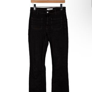 BA&SH black flared jeans